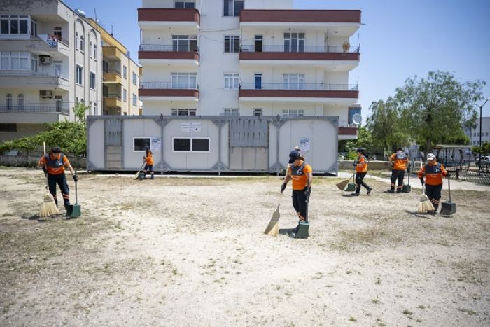 KURBAN KES�M ALANLARINDA TEM�ZL�K MESA�S�