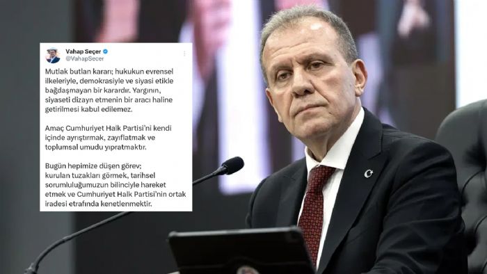 Ba�kan Se�er�den a��klama geldi